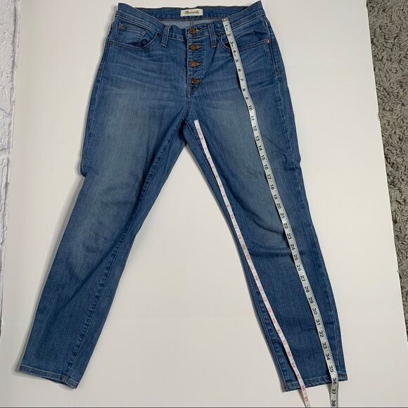 Madewell High Riser Skinny Skinny Cropped Jeans C21 - Picture 15 of 16